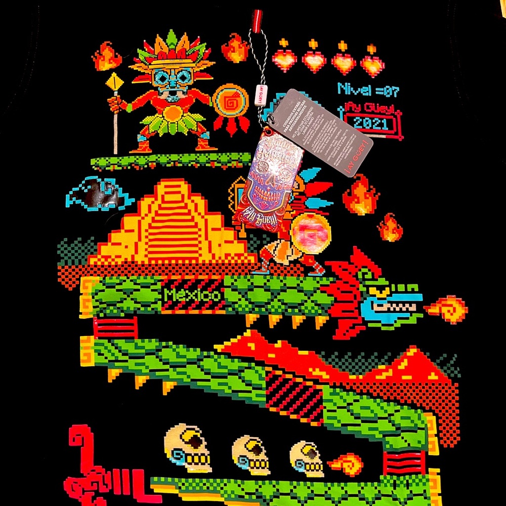New With Tags Ay Guey XL graphic print Limited edition Tshirt